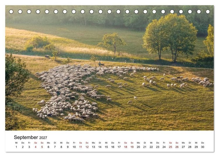 Produktbild: Hessen - Malerische Orte und Landschaften (Tischkalender 2027 DIN A5 quer), CALVENDO Monatskalender