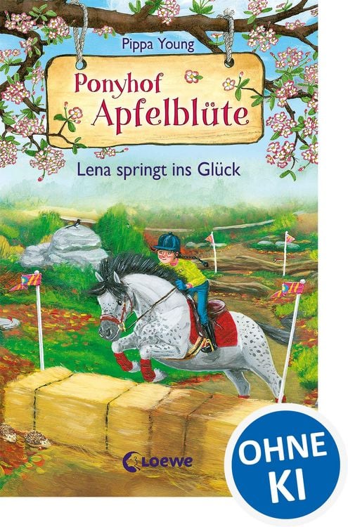 Produktbild: Ponyhof Apfelbl&uuml;te (Band 16) - Lena springt ins Gl&uuml;ck