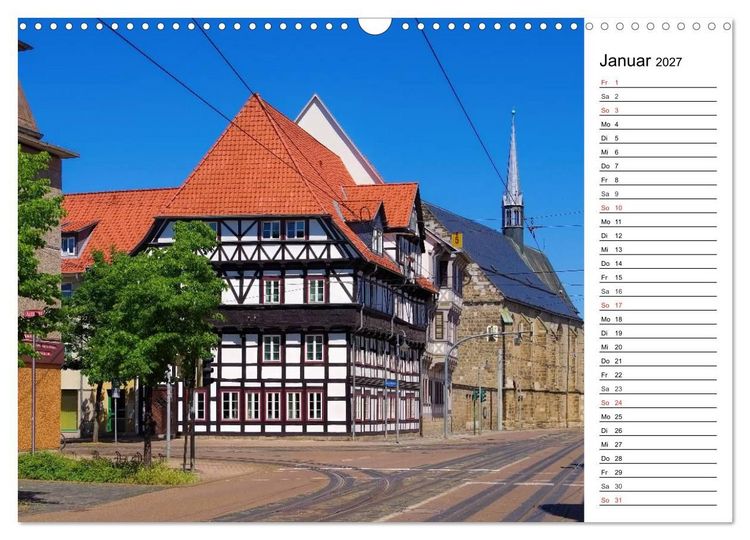 Produktbild: Halberstadt - Das Tor zum Harz (Wandkalender 2027 DIN A3 quer), CALVENDO Monatskalender