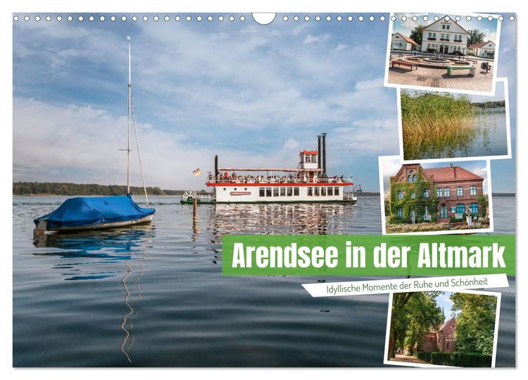 Produktbild: Arendsee in der Altmark (Wandkalender 2026 DIN A3 quer), CALVENDO Monatskalender