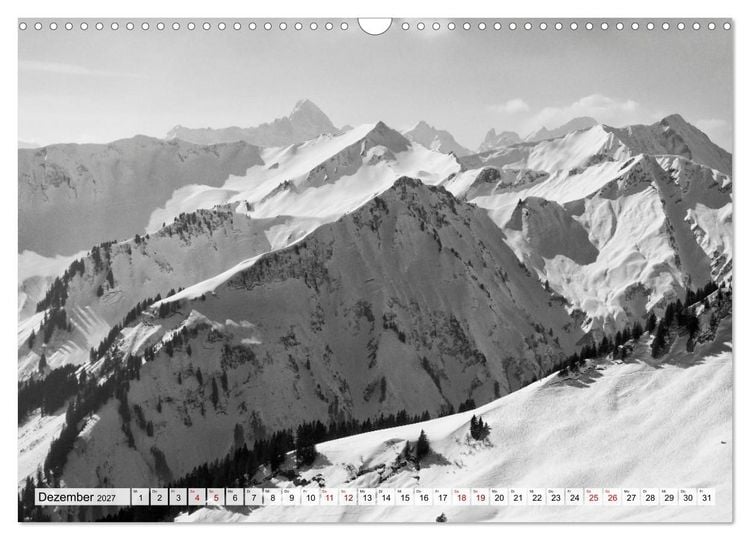 Produktbild: Traumhafte Allg&auml;uer Alpen (Wandkalender 2027 DIN A3 quer), CALVENDO Monatskalender
