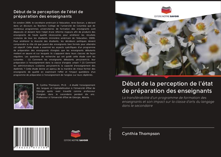 Produktbild: D&eacute;but de la perception de l'&eacute;tat de pr&eacute;paration des enseignants