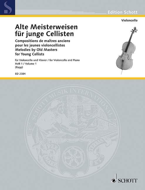 Produktbild: Alte Meisterweisen f&uuml;r junge Cellisten