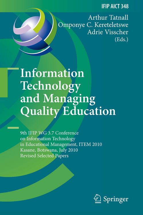 Produktbild: Information Technology and Managing Quality Education