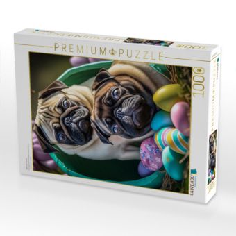 Produktbild: CALVENDO Puzzle Ostereier Suche | 1000 Teile Lege-Gr&ouml;&szlig;e 64x48cm Foto-Puzzle f&uuml;r gl&uuml;ckliche Stunden