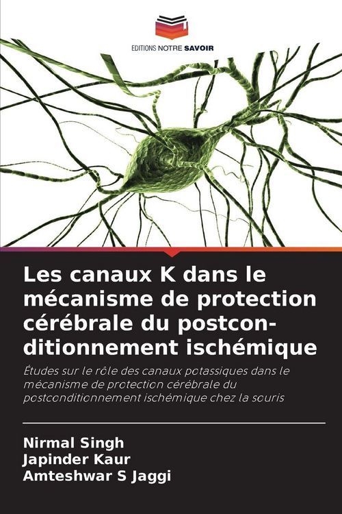 Produktbild: Les canaux K dans le m&eacute;canisme de protection c&eacute;r&eacute;brale du postcon-ditionnement isch&eacute;mique