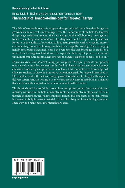 Produktbild: Pharmaceutical Nanobiotechnology for Targeted Therapy