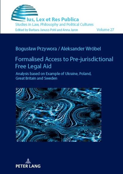 Produktbild: Formalised Access to Pre-jurisdictional Free Legal Aid.