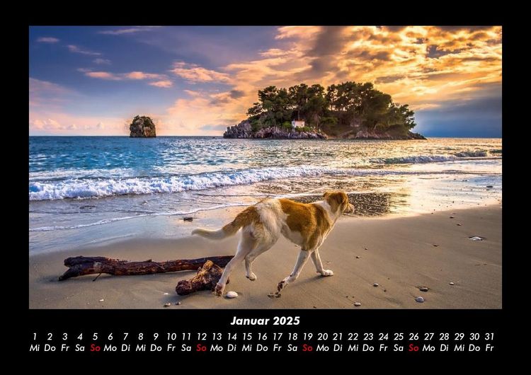 Produktbild: Urlaubsgef&uuml;hle 2025 Fotokalender DIN A3