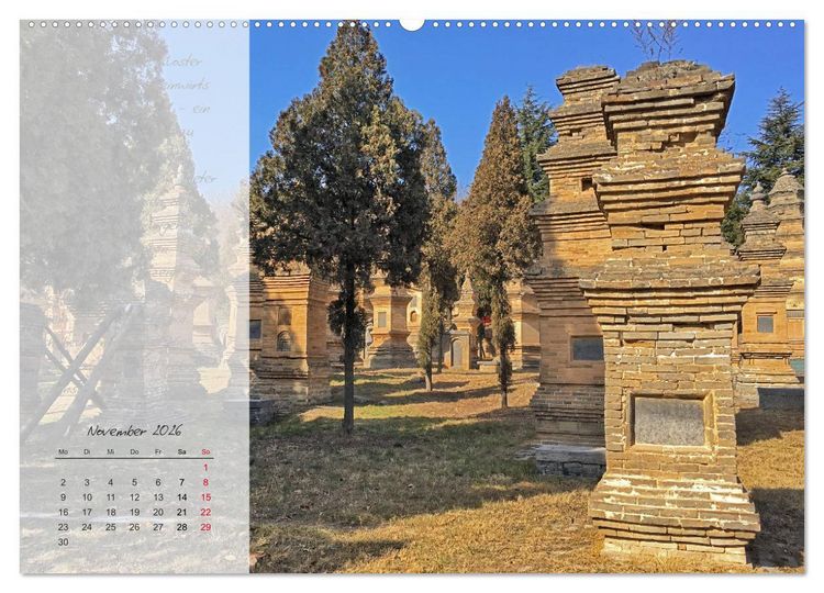 Produktbild: Geheimnisvolles China 2026 (hochwertiger Premium Wandkalender 2026 DIN A2 quer), Kunstdruck in Hochglanz