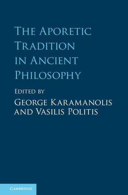 Produktbild: The Aporetic Tradition in Ancient Philosophy