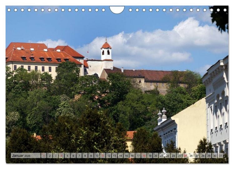 Produktbild: M&auml;hren - Br&uuml;nn (Wandkalender 2026 DIN A4 quer), CALVENDO Monatskalender