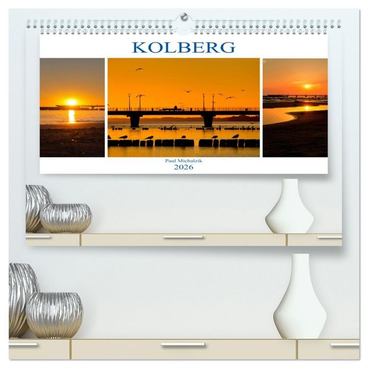 Produktbild: Kolberg (hochwertiger Premium Wandkalender 2026 DIN A2 quer), Kunstdruck in Hochglanz