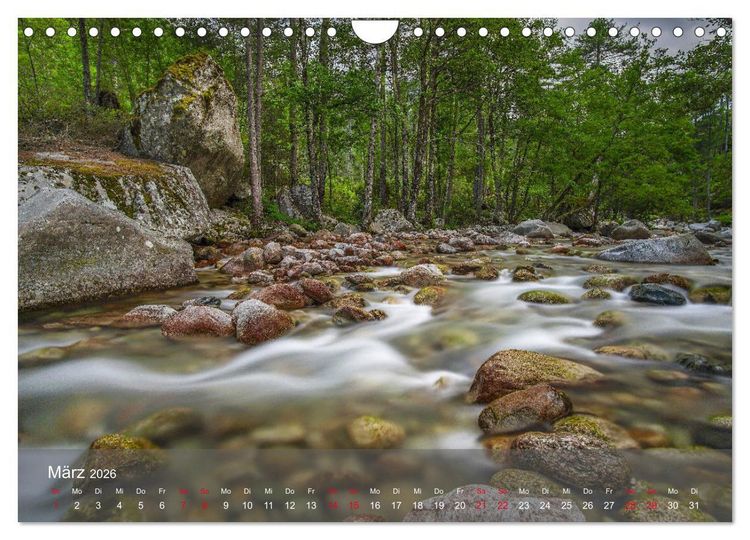 Produktbild: Korsika - Faszinierende Landschaften (Wandkalender 2026 DIN A4 quer), CALVENDO Monatskalender