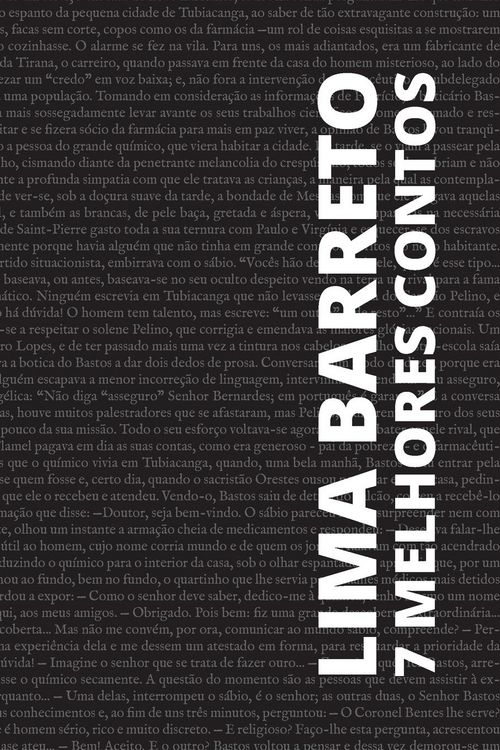 Produktbild: 7 melhores contos de Lima Barreto