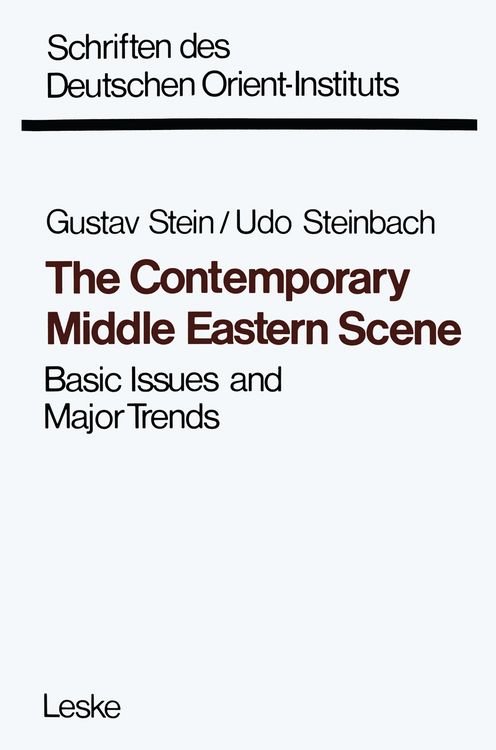Produktbild: The Contemporary Middle Eastern Scene