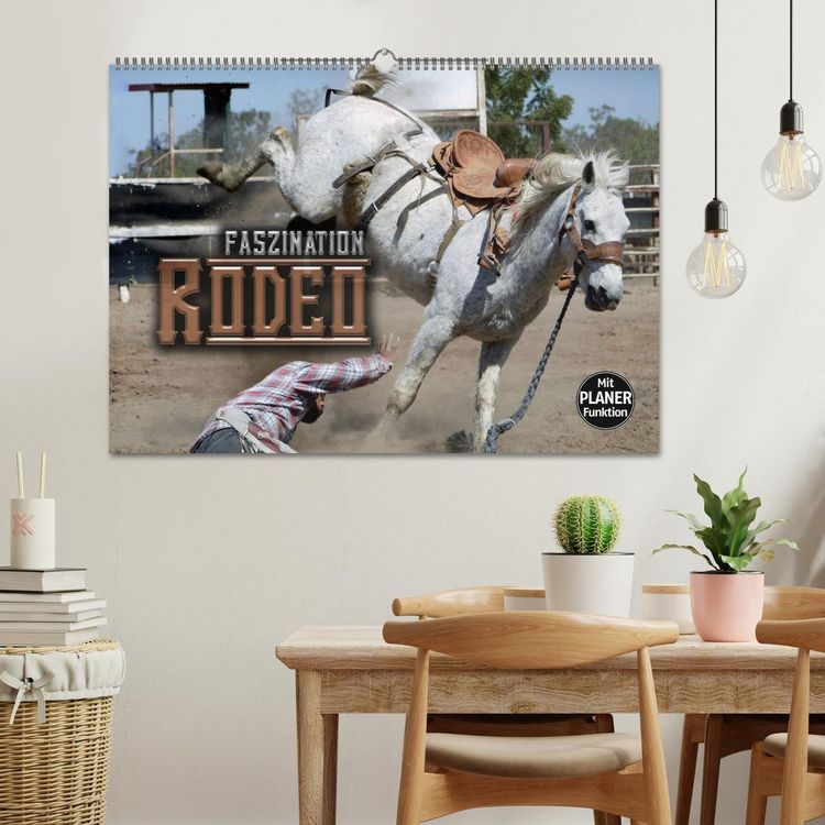 Produktbild: Faszination Rodeo (Wandkalender 2026 DIN A2 quer), CALVENDO Monatskalender