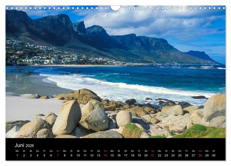 Produktbild: Kapstadt, Winelands und Garden Route (Wandkalender 2026 DIN A3 quer), CALVENDO Monatskalender