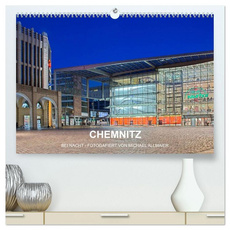 Produktbild: Chemnitz - fotografiert von Michael Allmaier (hochwertiger Premium Wandkalender 2026 DIN A2 quer), Kunstdruck in Hochglanz