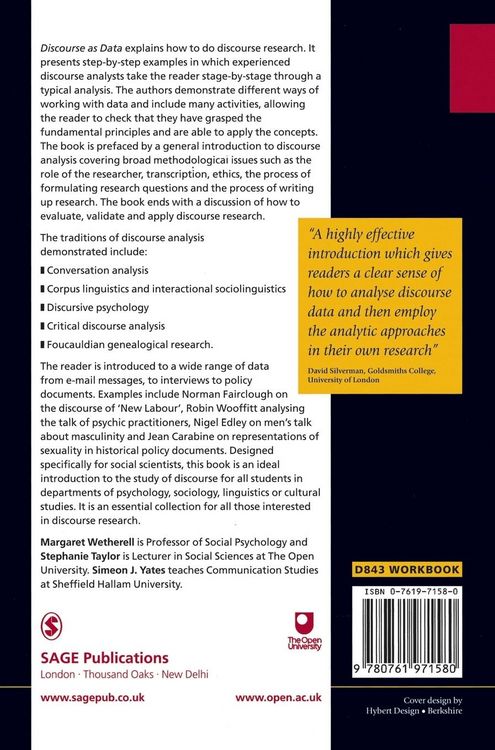 Produktbild: Discourse as Data
