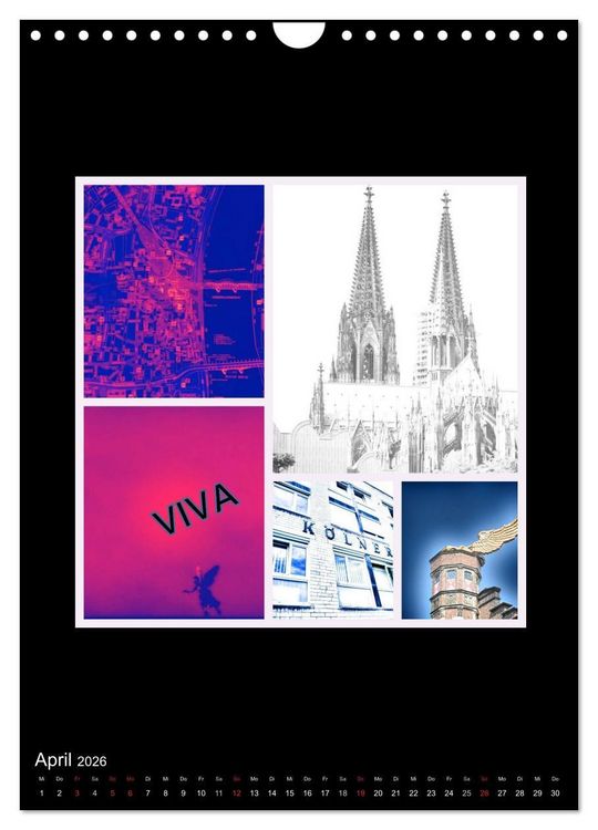 Produktbild: MEIN K&Ouml;LN Photos Marion Koell (Wandkalender 2026 DIN A4 hoch), CALVENDO Monatskalender