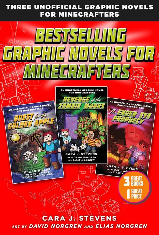 Produktbild: Bestselling Graphic Novels for Minecrafters (Box Set)