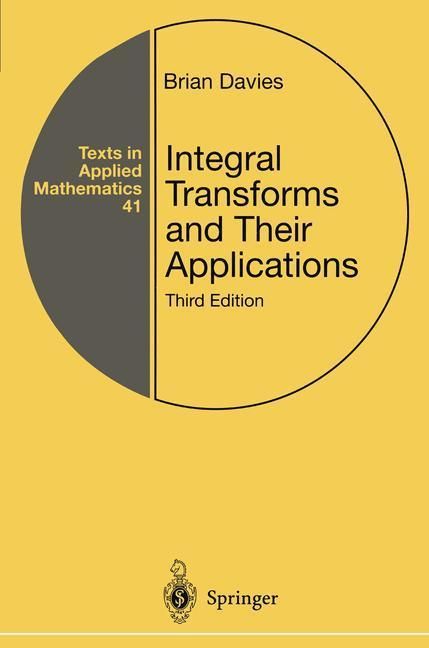 Produktbild: Integral Transforms and Their Applications