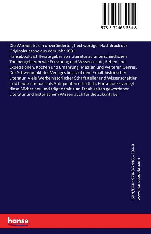 Produktbild: Die Warheit