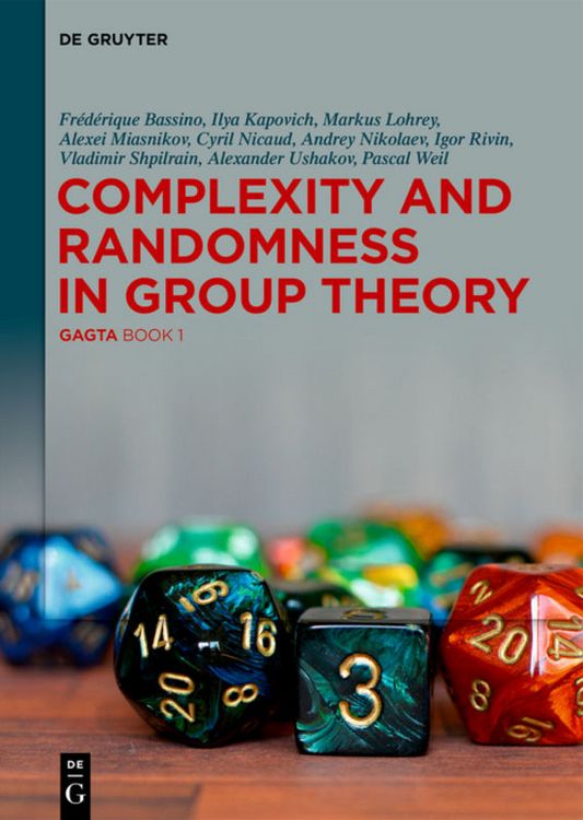 Produktbild: Complexity and Randomness in Group Theory