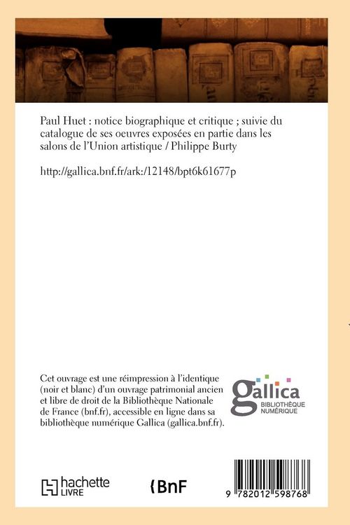 Produktbild: Paul Huet