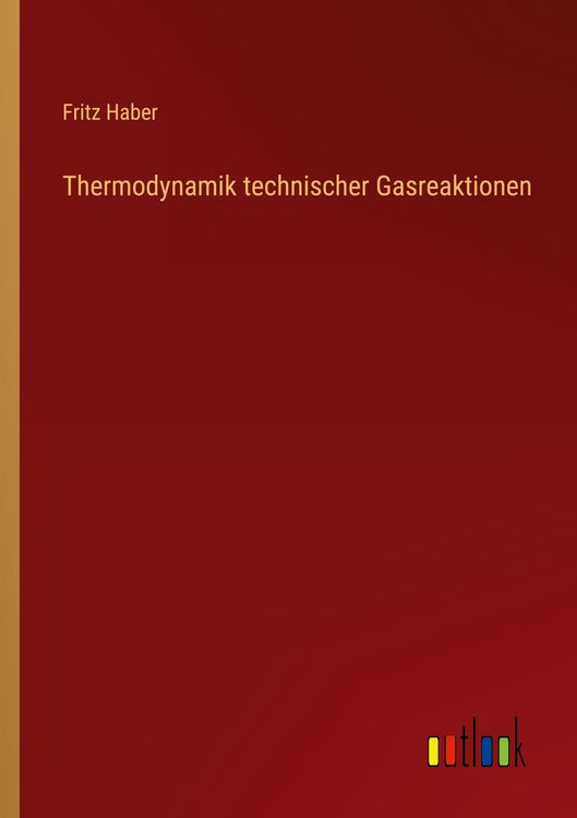 Produktbild: Thermodynamik technischer Gasreaktionen