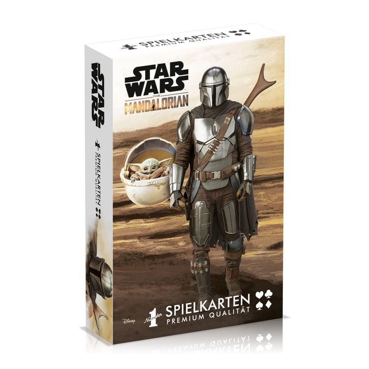Produktbild: Number 1 Spielkarten Mandalorian