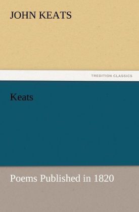 Produktbild: Keats: Poems Published in 1820