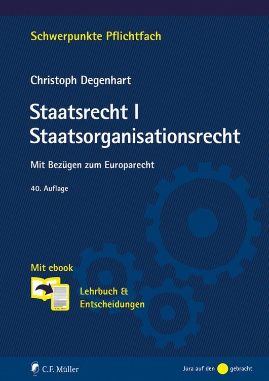 Produktbild: Staatsrecht I. Staatsorganisationsrecht