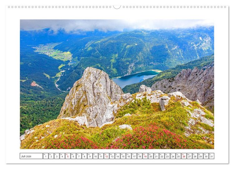 Produktbild: Herzliche Gr&uuml;&szlig;e aus Gosau (Wandkalender 2026 DIN A2 quer), CALVENDO Monatskalender