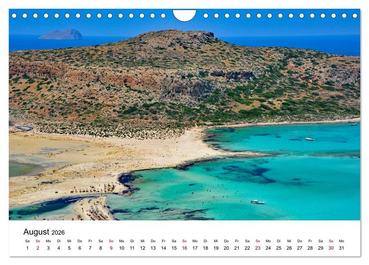 Produktbild: Kretas Wilder Westen (Wandkalender 2026 DIN A4 quer), CALVENDO Monatskalender