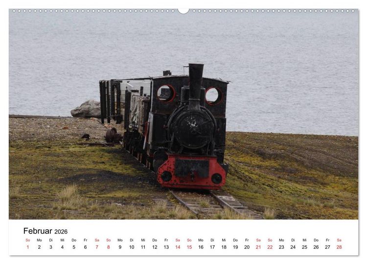 Produktbild: Svalbard 2026 (hochwertiger Premium Wandkalender 2026 DIN A2 quer), Kunstdruck in Hochglanz