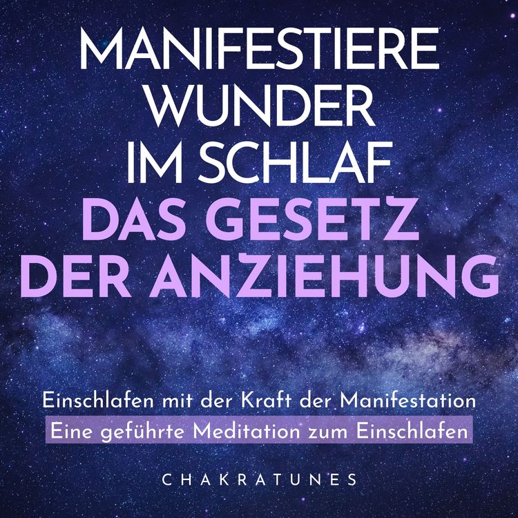 Produktbild: Manifestiere Wunder im Schlaf: Das Gesetz der Anziehung