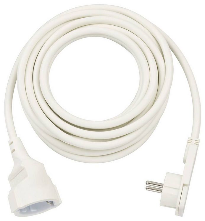 Produktbild: Brennenstuhl 1168980250 Strom Verl&auml;ngerungskabel Wei&szlig; 5.00 m H05VV-F 3G 1,5 mm&sup2;