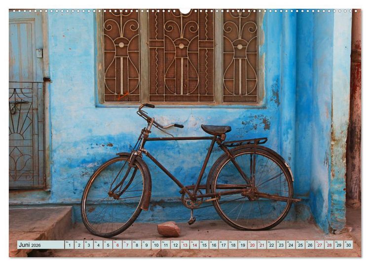 Produktbild: Typisch Indien - Jodhpur (hochwertiger Premium Wandkalender 2026 DIN A2 quer), Kunstdruck in Hochglanz