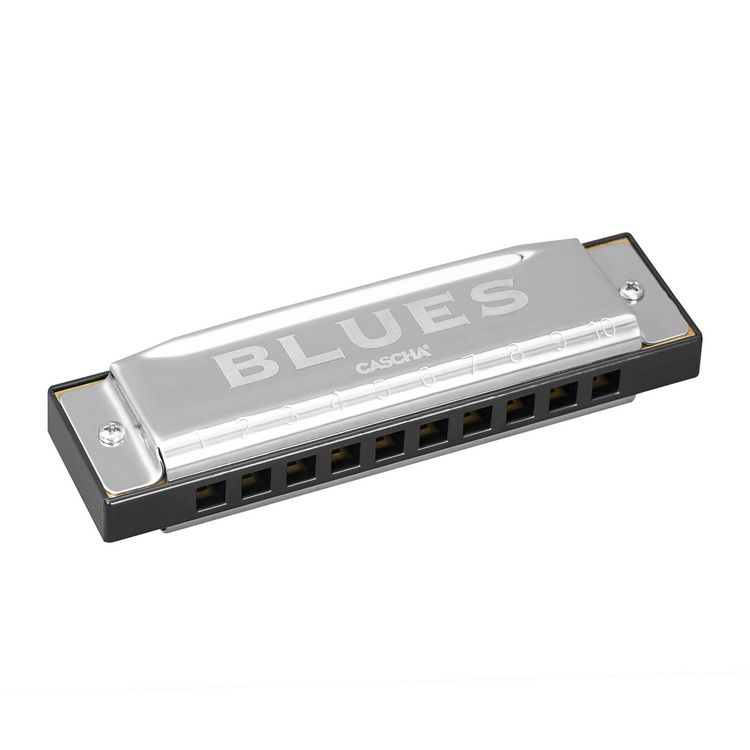 Produktbild: Blues Harmonica Set, (incl. 4 languages Method (DE/EN/FR/ES), case, cleaning cloth)