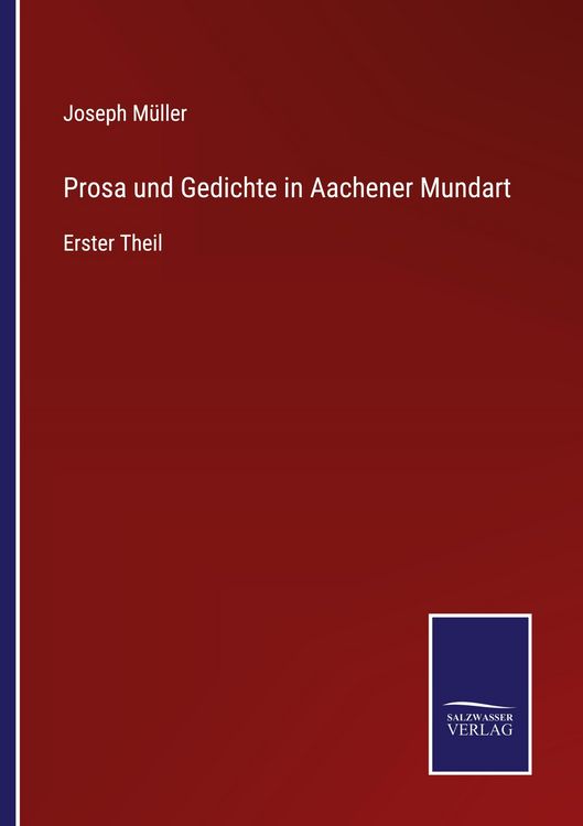 Produktbild: Prosa und Gedichte in Aachener Mundart
