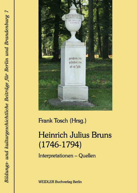 Produktbild: Heinrich Julius Bruns (1746-1794)