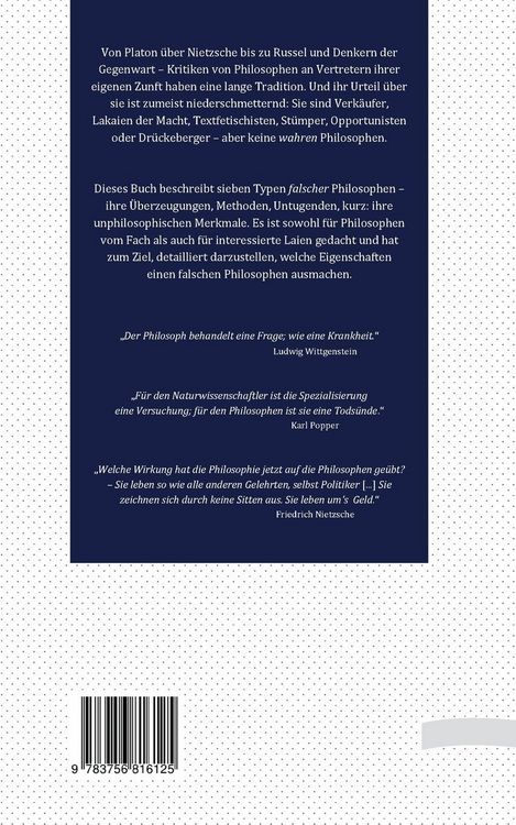 Produktbild: Der Falsche Philosoph