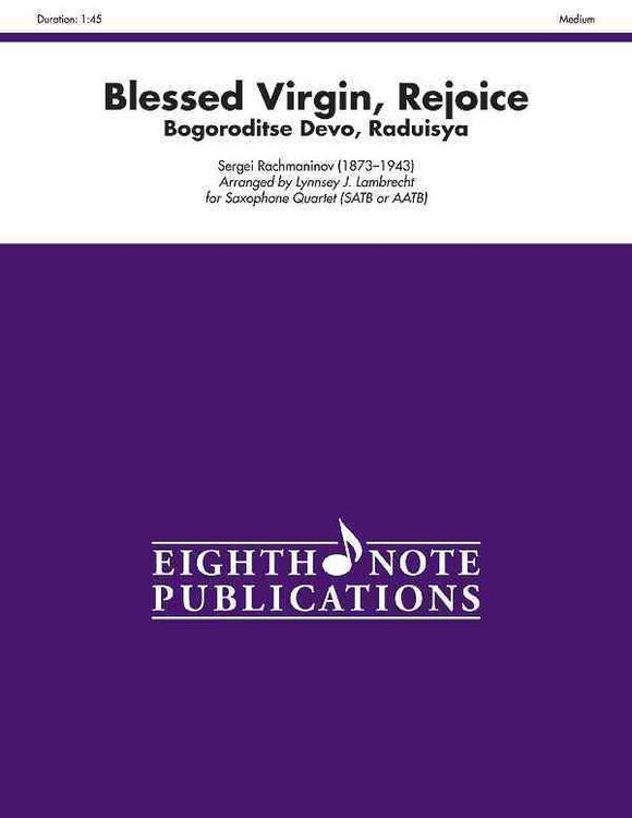 Produktbild: Rachmaninov, S: Blessed Virgin, Rejoice