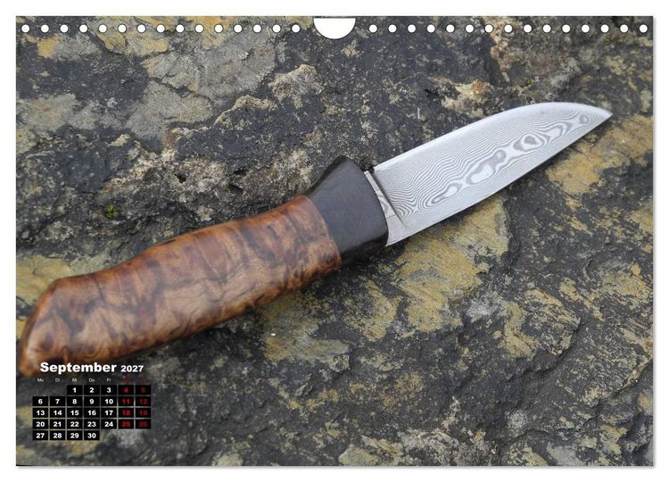 Produktbild: Messer - Leidenschaft in Stahl (Wandkalender 2027 DIN A4 quer), CALVENDO Monatskalender