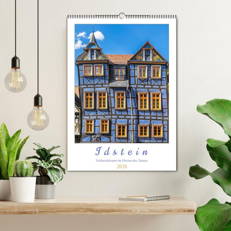 Produktbild: Idstein - Fachwerktraum im Herzen des Taunus (Wandkalender 2026 DIN A2 hoch), CALVENDO Monatskalender