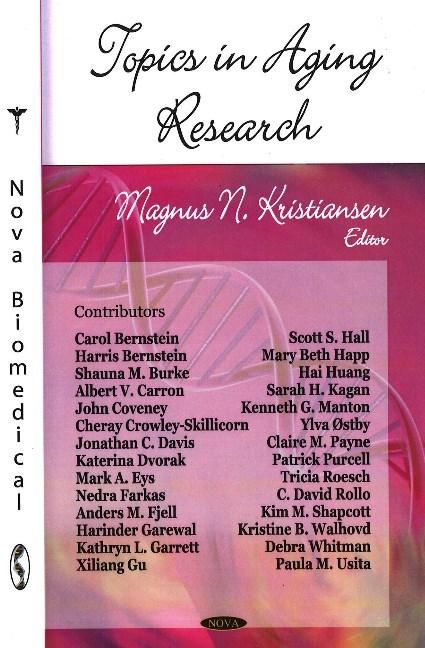 Produktbild: Topics in Aging Research
