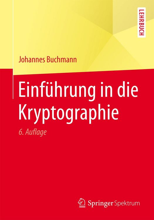 Produktbild: Einf&uuml;hrung in die Kryptographie