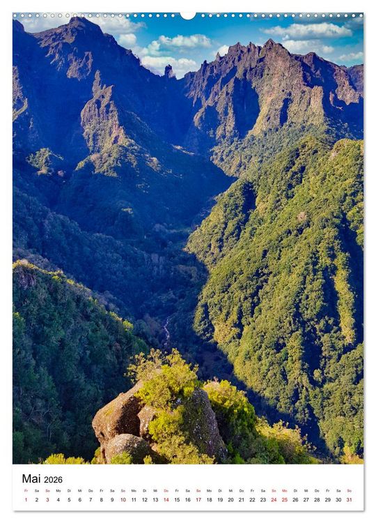 Produktbild: Malerisches Madeira (Wandkalender 2026 DIN A2 hoch), CALVENDO Monatskalender